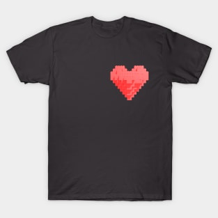 Red dote heart T-Shirt